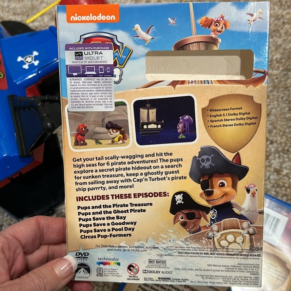 Paw Patrol Bundle “The Great Pirate Rescue” Patroller Plane/Movie